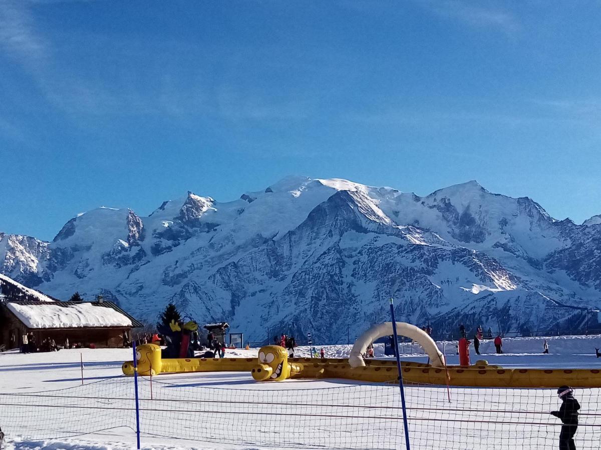 Mont Etape , F2, 42 M2, Calme, Vue Mt Blanc Lägenhet Passy  Exteriör bild