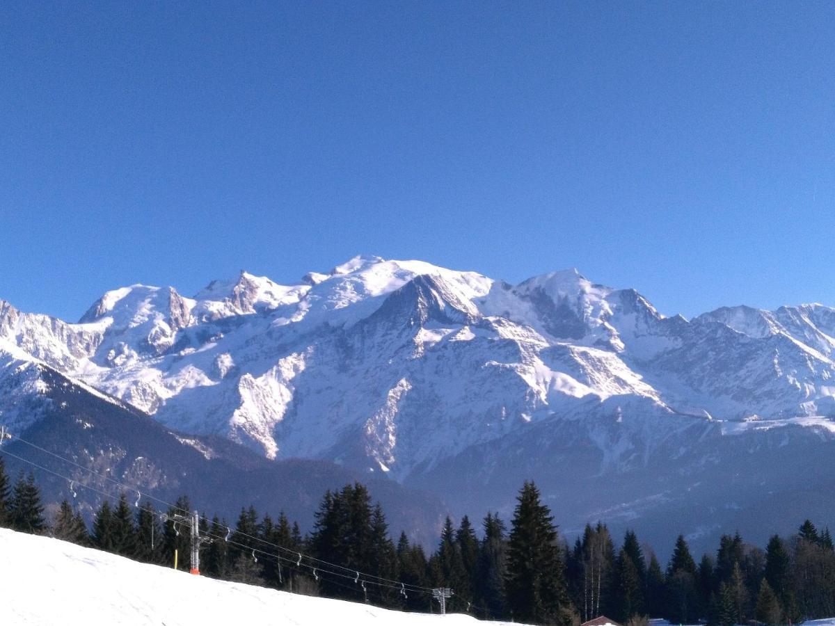 Mont Etape , F2, 42 M2, Calme, Vue Mt Blanc Lägenhet Passy  Rum bild